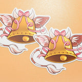 ‘Hearts and Spots’ Vinyl Sticker