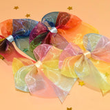 Petite Bows - Sheer Iridescence