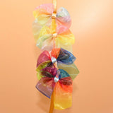 Petite Bows - Sheer Iridescence